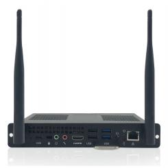 Newline WB7C120U PCs/estación de trabajo Intel® Core i7 i7-8565U 16 GB DDR4-SDRAM 256 GB SSD Windows 10 Pro Slim PC Mini PC Negro